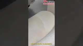 Satisfying Deep Cleaning of White Couch in Gables by The Sea - 305-631-5757