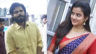 Vaishnavi Chaithanya CUTE Looks On Ananda Devarakonda | Baby Movie Opening  | TFPC
