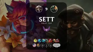 Sett Top vs Gangplank - NA Master Patch 14.6