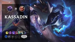 Kassadin Mid vs Vladimir - EUW Grandmaster Patch 12.16