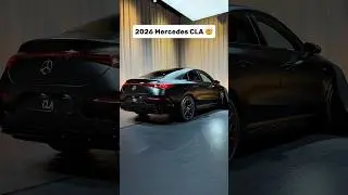 New 2026 Mercedes CLA! 🤯 What a masterpiece! 🔥 #mercedes #cla #mercedescla #carsoftiktok