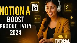 Master Notion AI in 2024: Boost Productivity & Organize Like a Pro! (Hindi Tutorial)