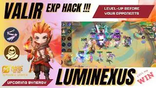 Синергия нового командира VALIR + LUMINEXUS: СЛОМАННОЕ комбо! | Magic Chess Go Go (Advance Server)