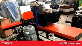 100kg used rag baler machine