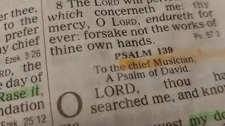 Read Along: Psalm 139...January 26th 2026 4:37 pm
