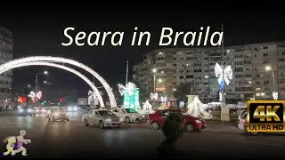 [🇷🇴Romania ] Evening walk in Braila | 4K