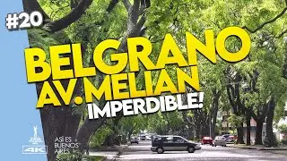 🔴 BELGRANO R Buenos Aires Walking tour Argentina 4K 🔴 Meli&aacute;n Ave - Biking& walking tour - Argentina