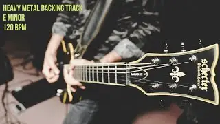 Heavy Metal Backing Track &bull; Jam in E Minor 120 BPM