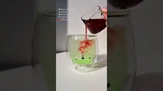How to make this Mouth Watering Watermelon Bear Drink🍉 🐻 #recipe #aesthetic #drinks