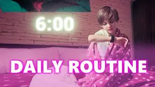 Time and Daily Routine | English lesson for kids | ESL materials