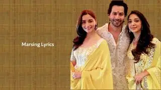 First Class | Kalank | Arijit Singh, Neeti Mohan |Lyrics