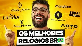 12 MELHORES MARCAS BRASILEIRAS DE RELÓGIOS (que você tem que conhecer)