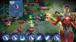 GUSION SATISFYING MONTAGE IN 2025! INSANE OUTPLAY | FAST HAND | FREESTYLE