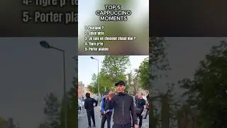 Top 5 🤣🤣cappuccino moments cappuccino moments humour #abonnetoi #subscribe #drole #pourtoi