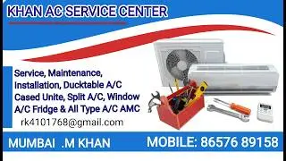 ऑल मुंबई एसी रिपेयर सर्विस All Mumbai AC Repair & Service Contact 📞8657689158