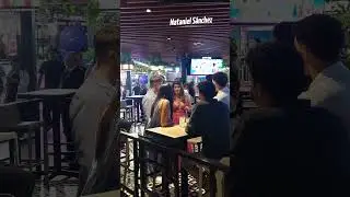 Nataniel S&aacute;nchez, a su llegada al avant premiere de la pel&iacute;cula 🎬 