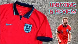 England 2022 World Cup Match away jersey (Dri-FIT ADV) Unboxing & Review