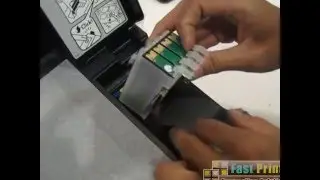 How to install external ink bottle modification EPSON TX121
