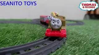 Golden Thomas 75th Anniversary - Celebration Special Edition Trackmaster REVIEW & UNBOXING! KERETA