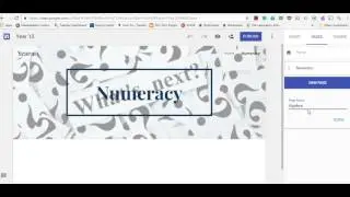 Adding drop-down pages on the new Google Sites