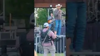 Prayer before Neal McCoy and Aaron Watson 