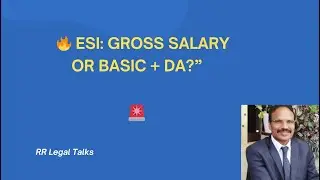 Is ESI eligibility now based on Basic + DA instead of Gross Salary