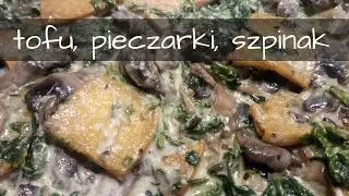 Wege Sos z Tofu, Pieczarkami i Szpinakiem Do Makaronu |  | Przepis na Danie