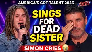 18-Year-Old Sings Dead Sister's Song on AGT | Judges Can't Stop Crying | America's Got Talent 2026