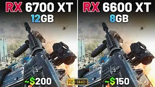 RX 6700 XT vs RX 6600 XT in 2026 | Test in 15 Games | 1440p