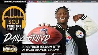Is the Steelers WR room better or worse than last season?