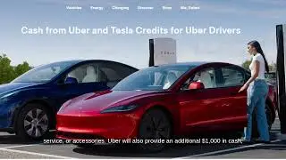 Tesla and Uber launch new incentive program in the US