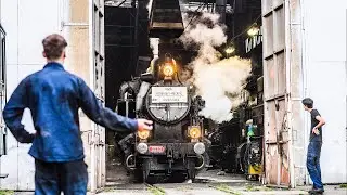 Angedampft ist im Eisenbahnmuseum Strasshof