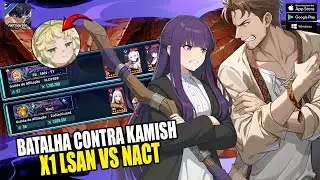 BATALHA DE YOUTUBERS CONTRA KAMISH - X1 LSAN VS NACT - SOLO LEVELING ARISE