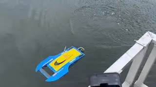UL-19 99mph speed runs saw passes chasing triple digits 100+mph SMC Racing SRD v4 testing #proboat  