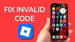 How To Fix Invalid Code On Roblox