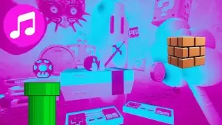Nintendo SYNTHWAVE Music 🎵 ONE HOUR Retro 80s Gaming Music ( STUDY | FOCUS | WORK )