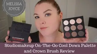 Обзор палетки Studiomakeup On The Go Cool Down и кисти Crown