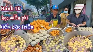 Thấy ông chú làm 5 loại bánh giá 1k quá đẹp nhiều người xin học nghề, mong thoát khổ I meanmechoi