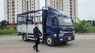 BÀN GIAO XE TẢI ĐỒNG VÀNG NS700 MUI BẠT BỬNG NHÔM CHO KHÁCH HÀNG NGHỆ AN. 