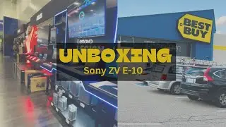 Unboxing Sony zve-10 from Best Buy | @by_uncaged