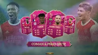 FIFA 21 - FUTTIES COMAN & BRUNO PERES SBC's + FUTTIES DYNAMIC DUO OBJECTIVES (SMITH ROWE & NKETIAH)