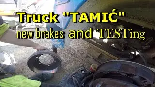 TAM 80 ( Tamić ) izmjena kočnica i test kočenja