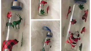 Cricut Joy: personalización de una botella