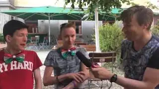 OGAE Vision Contest 2017 - Hungary - interview and performance - Regő Kov&aacute;cs & Tam&aacute;s V&aacute;mos