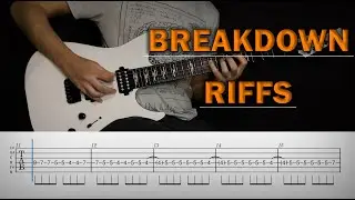 20 Breakdown Guitar Riffs
