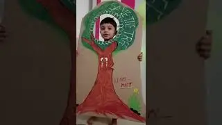 school activities project.. save the tree 🌴🌴