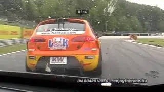XFX UNICORSE TEAM/GÁSPÁR CSABA/TÚRAAUTÓ EURÓPA KUPA-2012/SALZBURGRING/RACE1