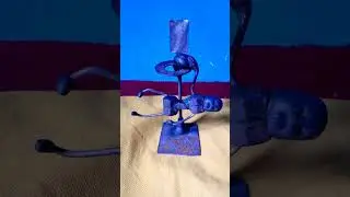 Bolt Nut Man Metal Art #shorts