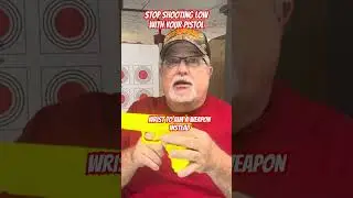 Secret On How To Stop Shooting Low And Left With Your Pistol