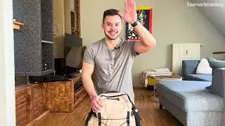 Beste Tasche zum Reisen - Tolaccea Sporttasche Rucksack Review